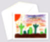 A note card featuring desert scene.